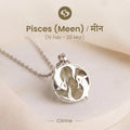 Unisex Pisces Pendant (‡§Æ‡•Ä‡§® ‡§∞‡§æ‡§∂‡§ø) with Citrine | VastuKosha by Acharya Anuj