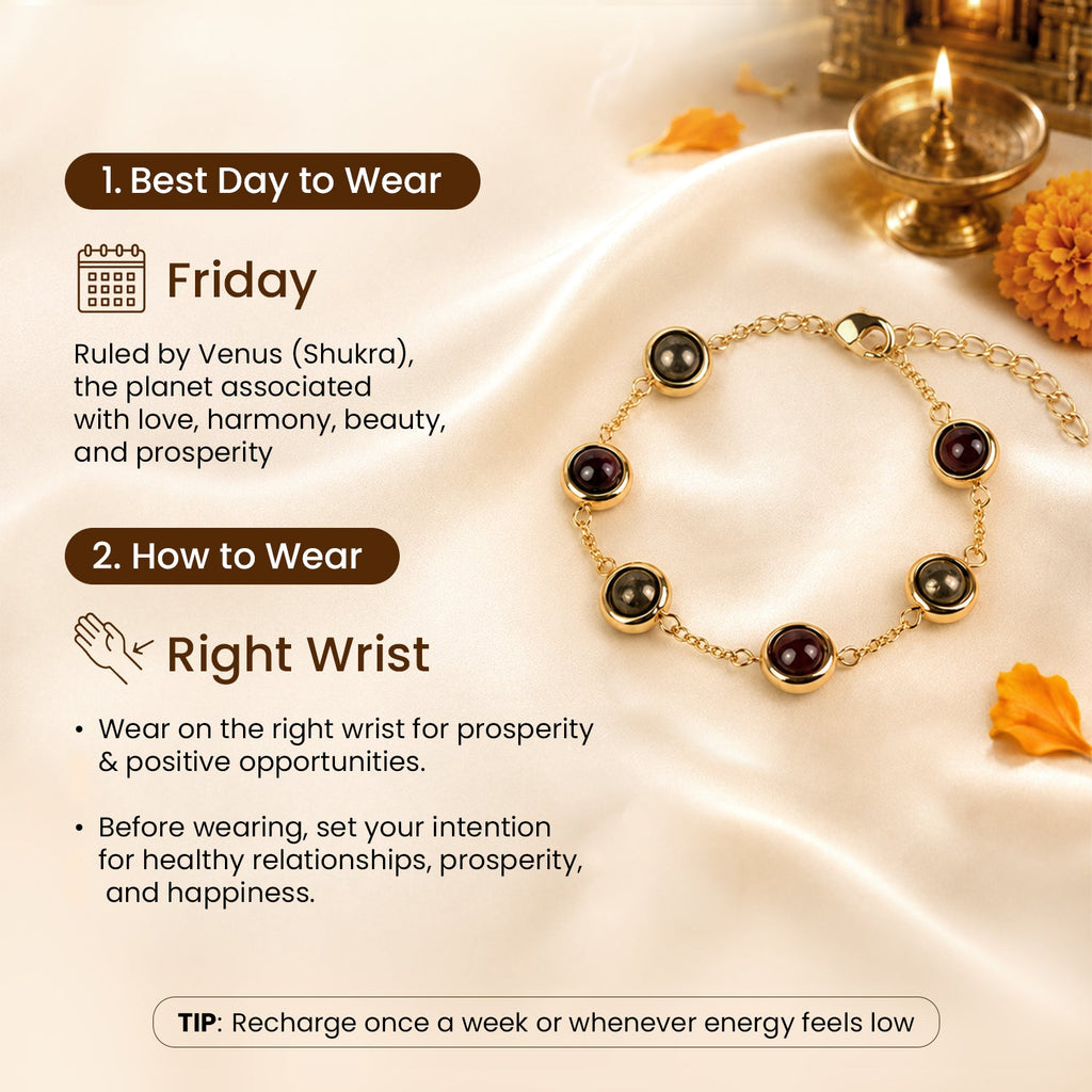 Love & Money Metal Bracelet for Women | VastuKosha by Acharya Anuj