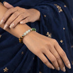 Energised Dhan Yog Bracelet with FREE Raw Selenite Plate | VastuKosha by Acharya Anuj