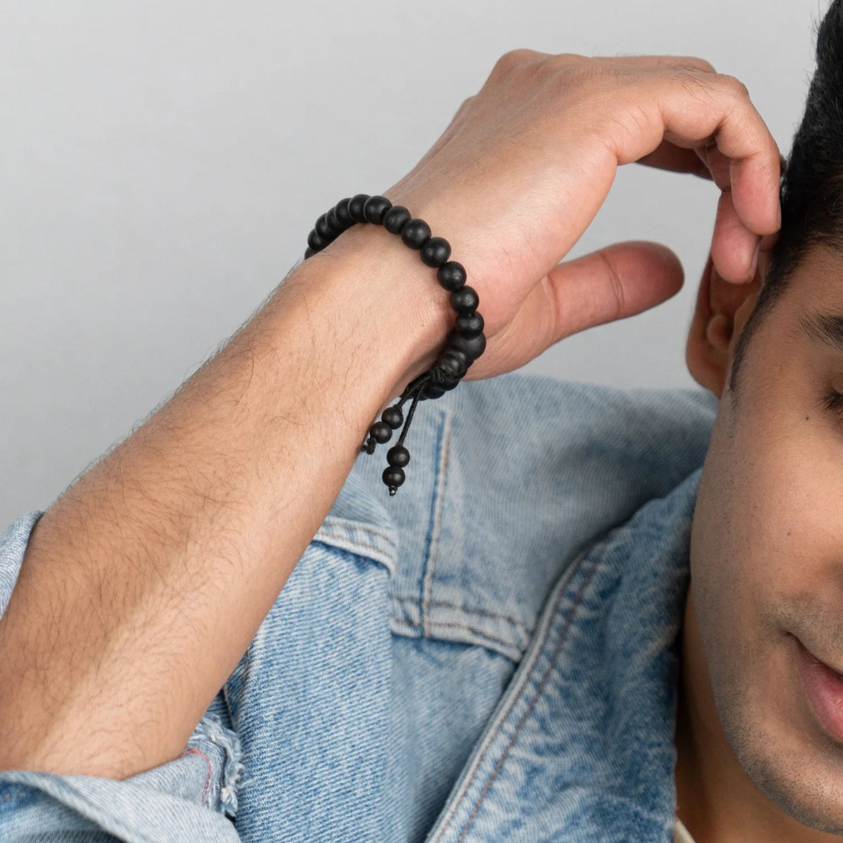 Rameshwaram Siddh Karthik Karungali Malai Bracelet 8mm ( )| Vastukosha by Acharya Anuj