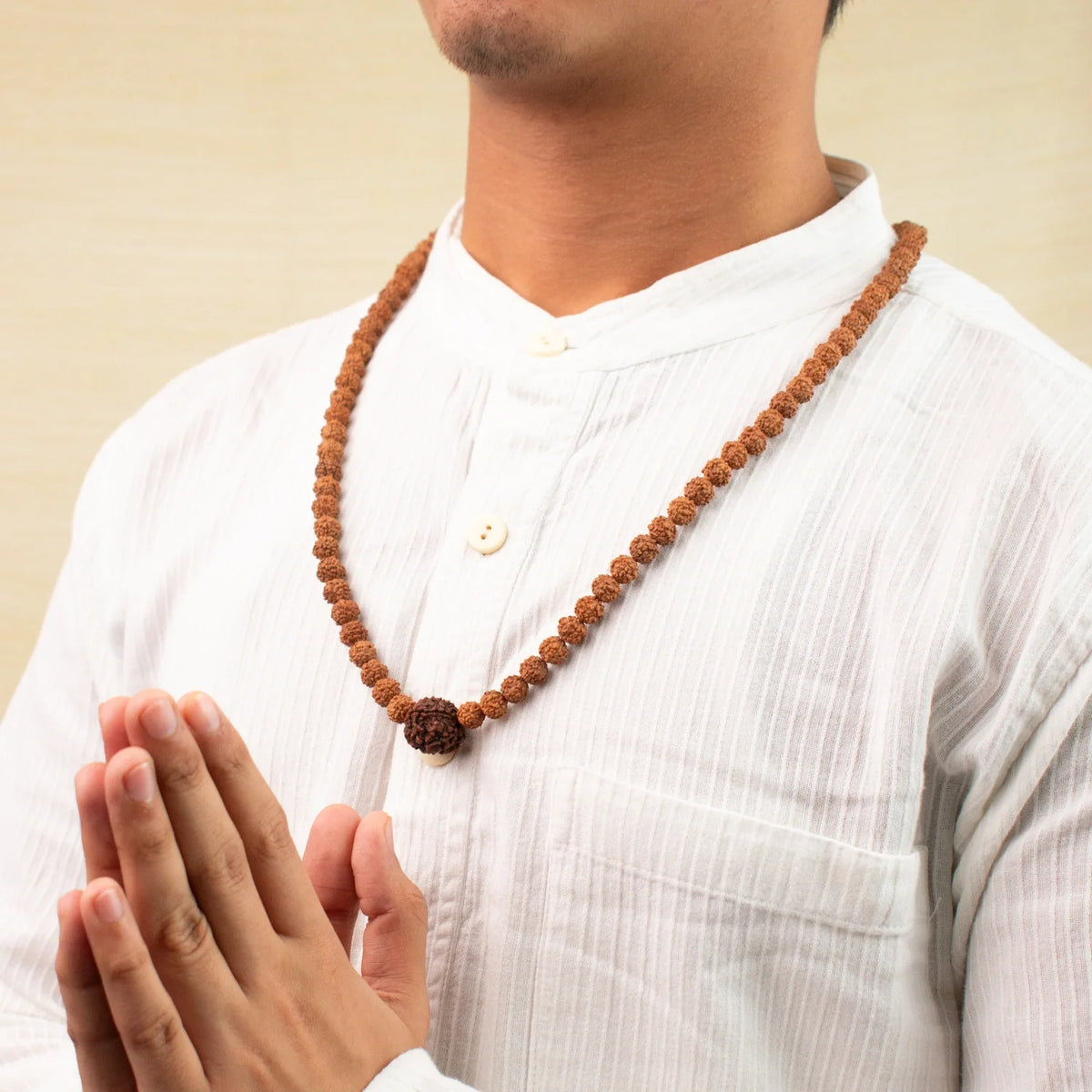 5 Mukhi Rudraksha Bead in 5 Mukhi Rudraksha Mala | VastuKosha by Acharya Anuj