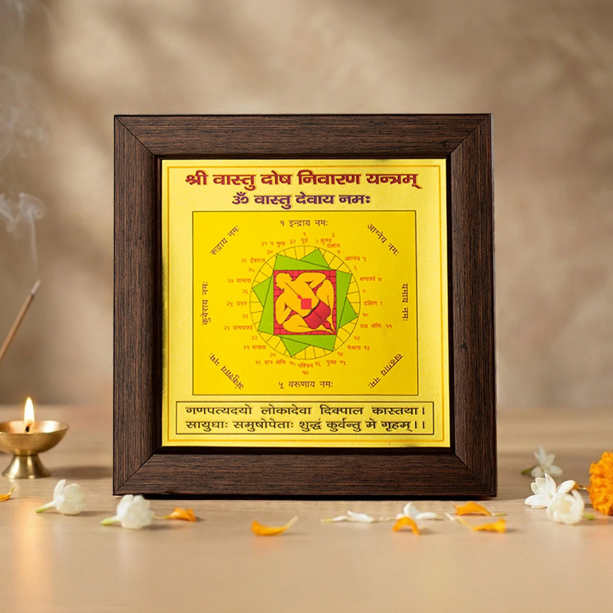 Vastu Dosh Nivaran Yantra (6√ó6 inch) with Frame | VastuKosha by Acharya Anuj