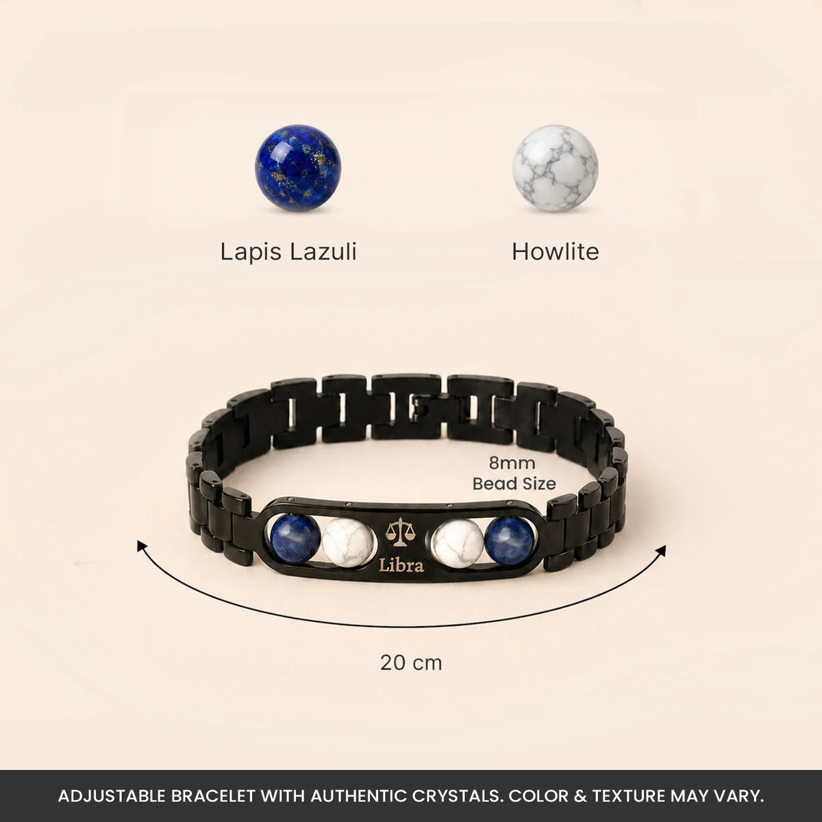 Libra Zodiac Metal Bracelet | VastuKosha by Acharya Anuj