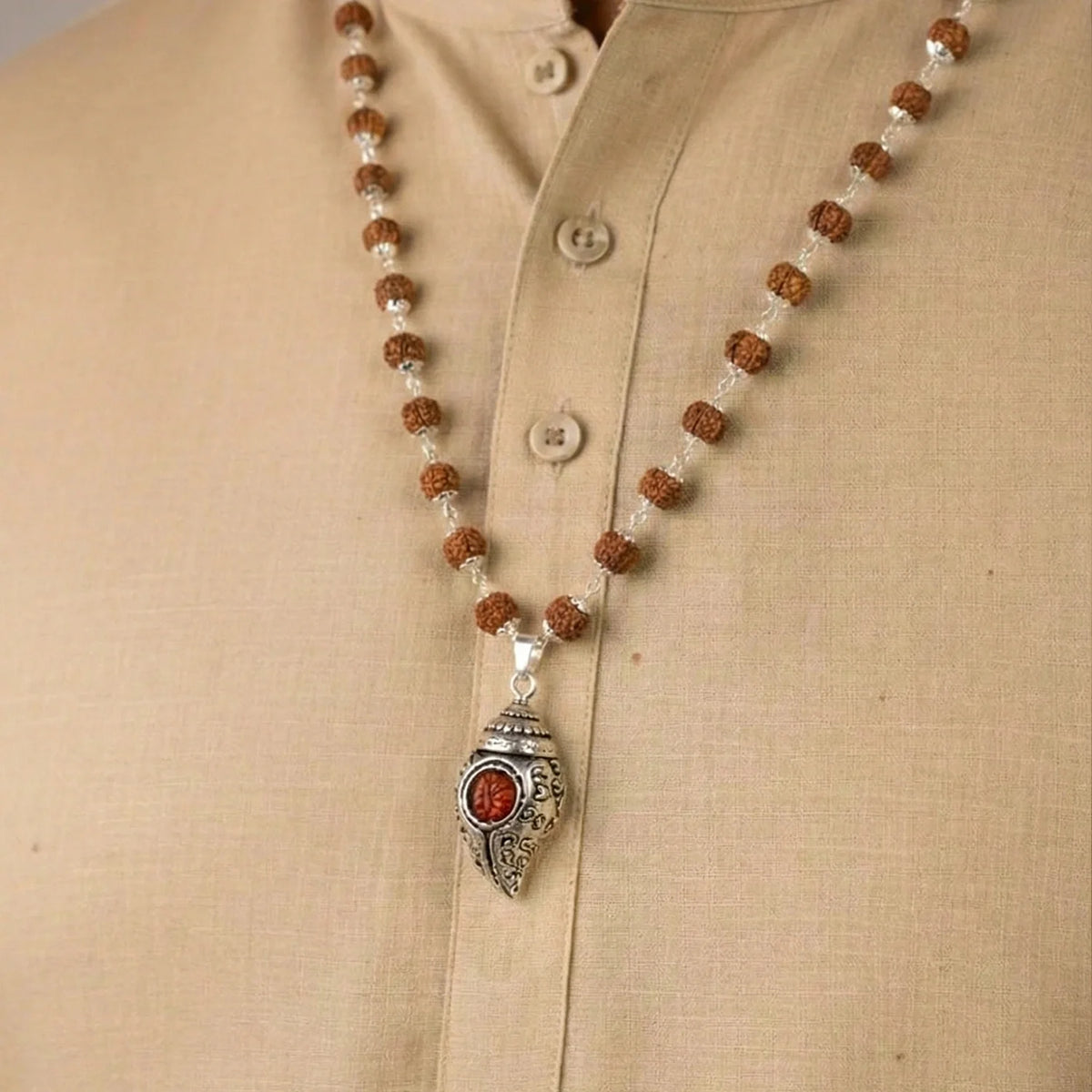 Divya Shankh Rudraksha Mala | VastuKosha by Acharya Anuj