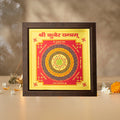 Shree Kuber Yantra (9√ó9 inch) with Frame | VastuKosha by Acharya Anuj