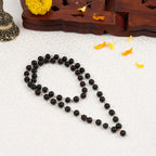 Rameshwaram Siddh Karthik Karungali Malai with Copper Wire ‚Äì 8mm (54+1 Beads) | VastuKosha by Acharya Anuj
