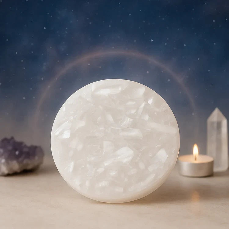Dhan Yog Chips Bracelet With Free Raw Selenite Plate | VastuKosha by Acharya Anuj