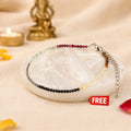 Dhan Yog Anklet with Free Raw Selenite Plate | VastuKosha by Acharya Anuj