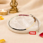 Dhan Yog Anklet with Free Raw Selenite Plate | VastuKosha by Acharya Anuj