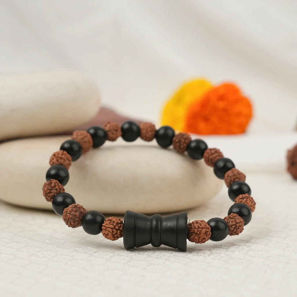 Rameshwaram Siddh Karthik Karungali Malai  Damru Bracelet | VastuKosha by Acharya Anuj