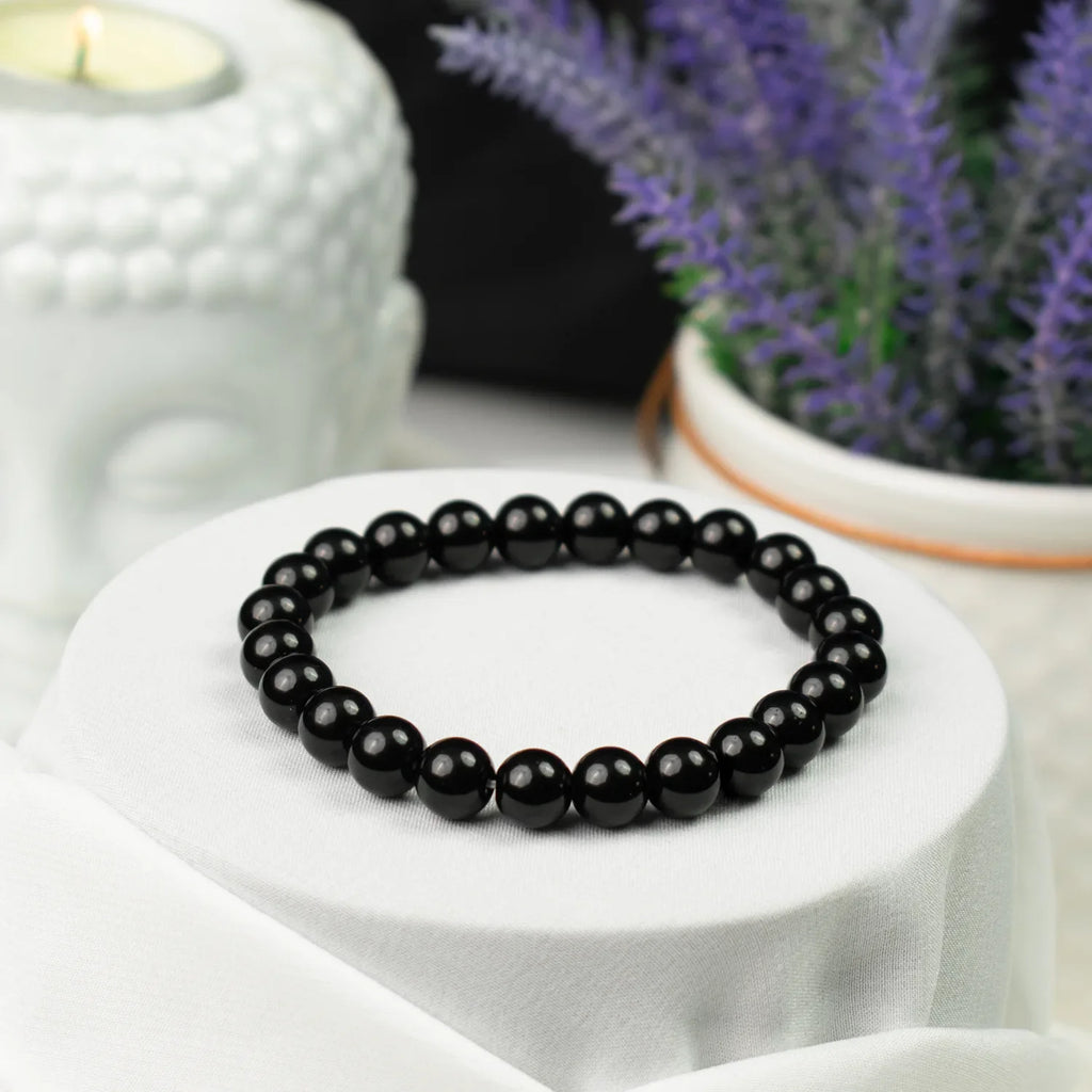 Black Obsidian Bracelet | VastuKosha by Acharya Anuj