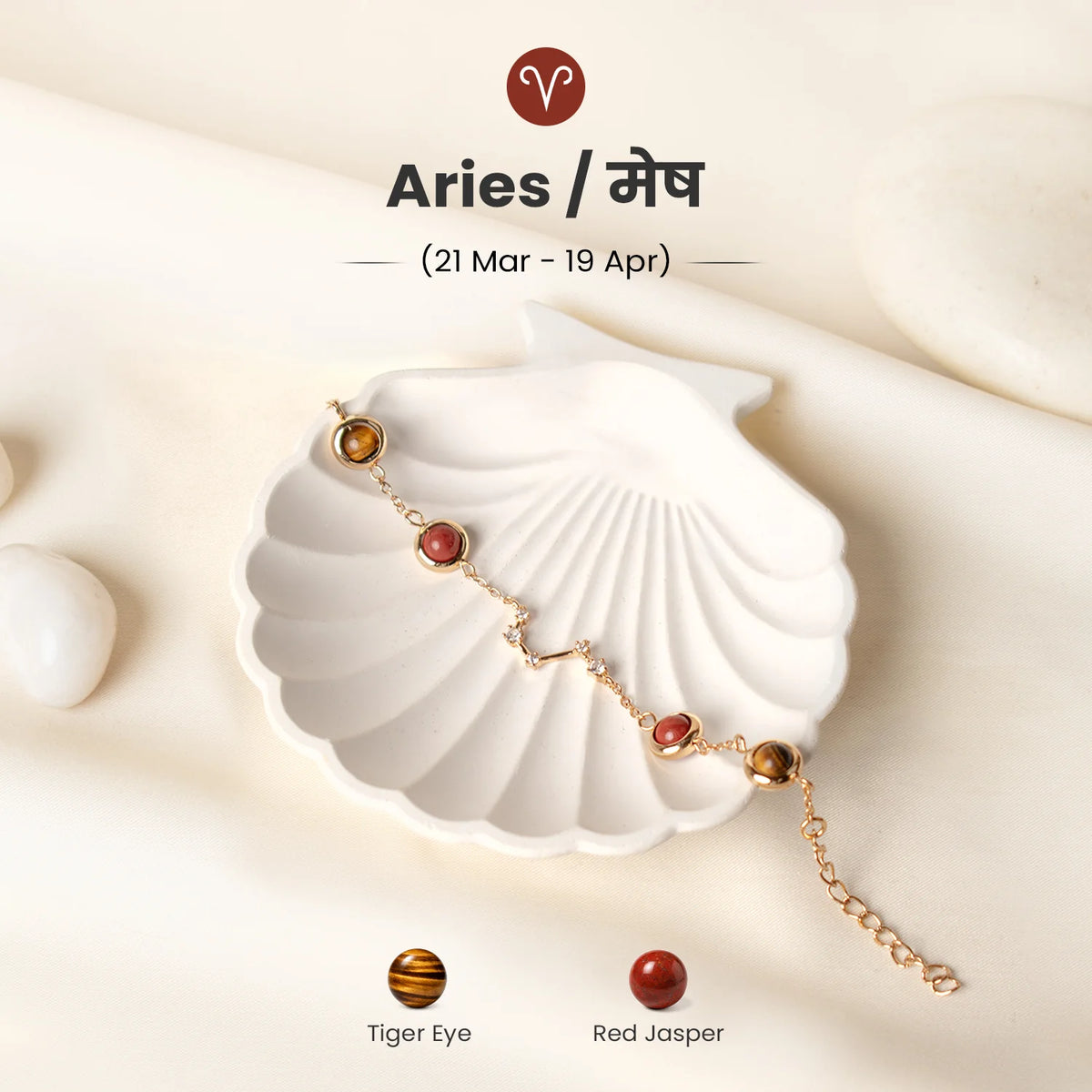 Aries (‡§Æ‡•á‡§∑ ‡§∞‡§æ‡§∂‡§ø) Zodiac Constellation Bracelet for Women | VastuKosha by Acharya Anuj