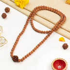 6 Mukhi Rudraksha Bead in 5 Mukhi Rudraksha Mala | VastuKosha by Acharya Anuj