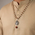 Shiv Rudraksha Mala with Adiyogi Shiv Pendant | VastuKosha by Acharya Anuj