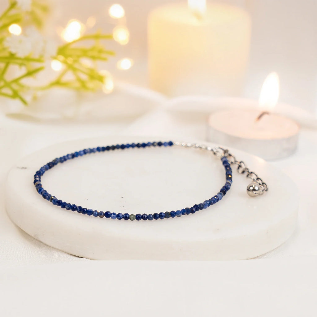 Lapis Lazuli Anklet | VastuKosha by Acharya Anuj