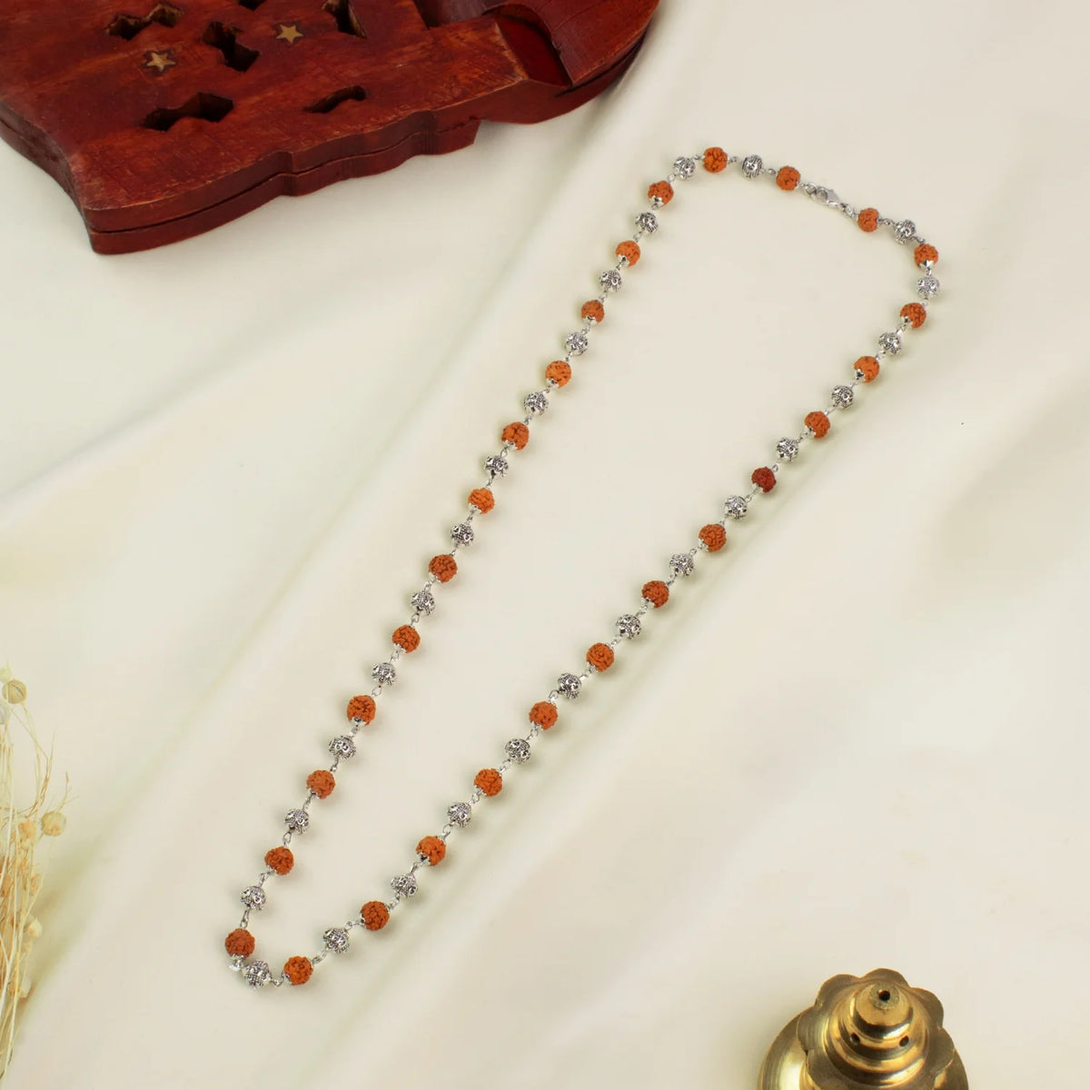 OM Bead Rudraksha Mala | VastuKosha by Acharya Anuj