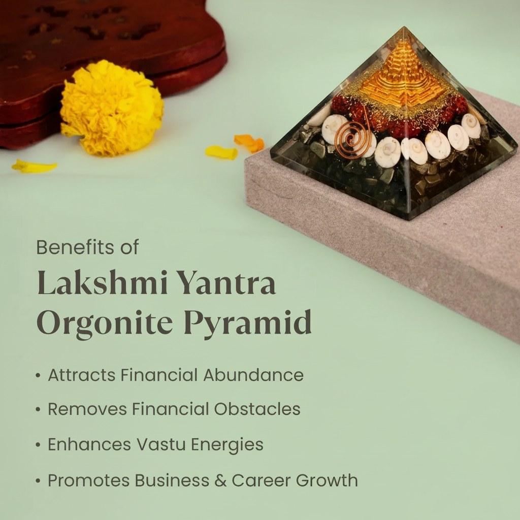 Rishikesh Siddh Lakshmi Yantra Pyramid | VastuKosha by Acharya Anuj
