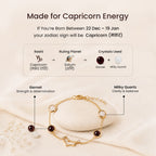 Capricorn (‡§Æ‡§ï‡§∞ ‡§∞‡§æ‡§∂‡§ø) Zodiac Constellation Bracelet for Women | VastuKosha by Acharya Anuj