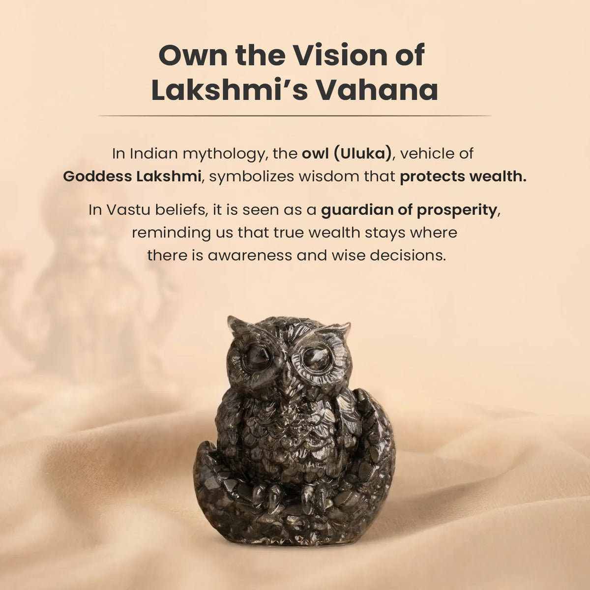 Pyrite Owl | VastuKosha by Acharya Anuj