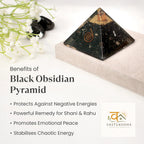 Black Obsidian Pyramid | VastuKosha by Acharya Anuj