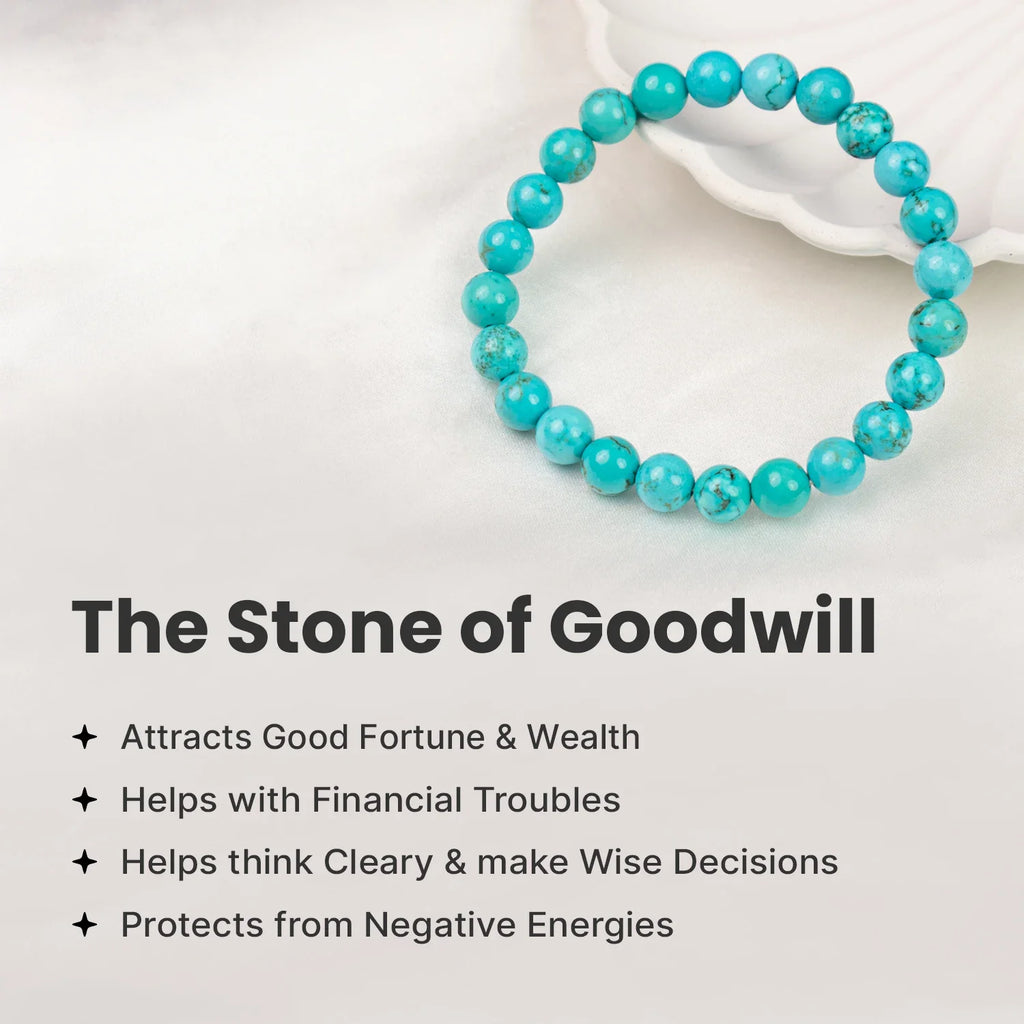 Turquoise bracelet | VastuKosha by Acharya Anuj