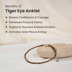Tiger Eye Anklet | VastuKosha by Acharya Anuj