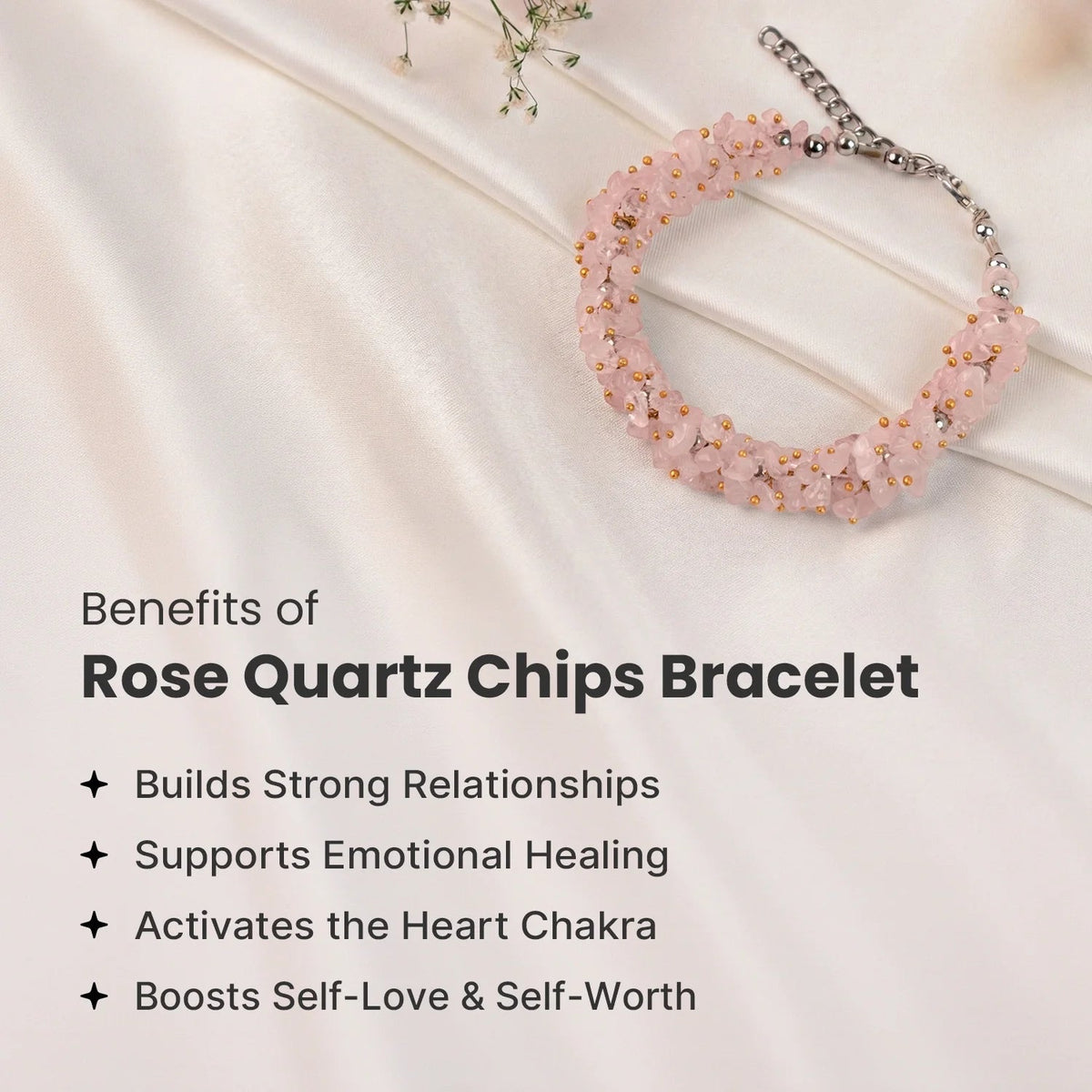 Love & Peace Metal Bracelet | VastuKosha by Acharya Anuj