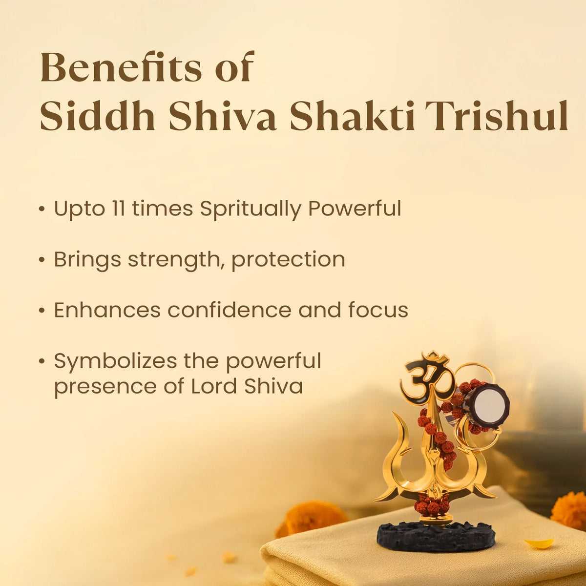 Maha Ashtlakshmi Siddh Shiva Shakti Trishul | VastuKosha by Acharya Anuj