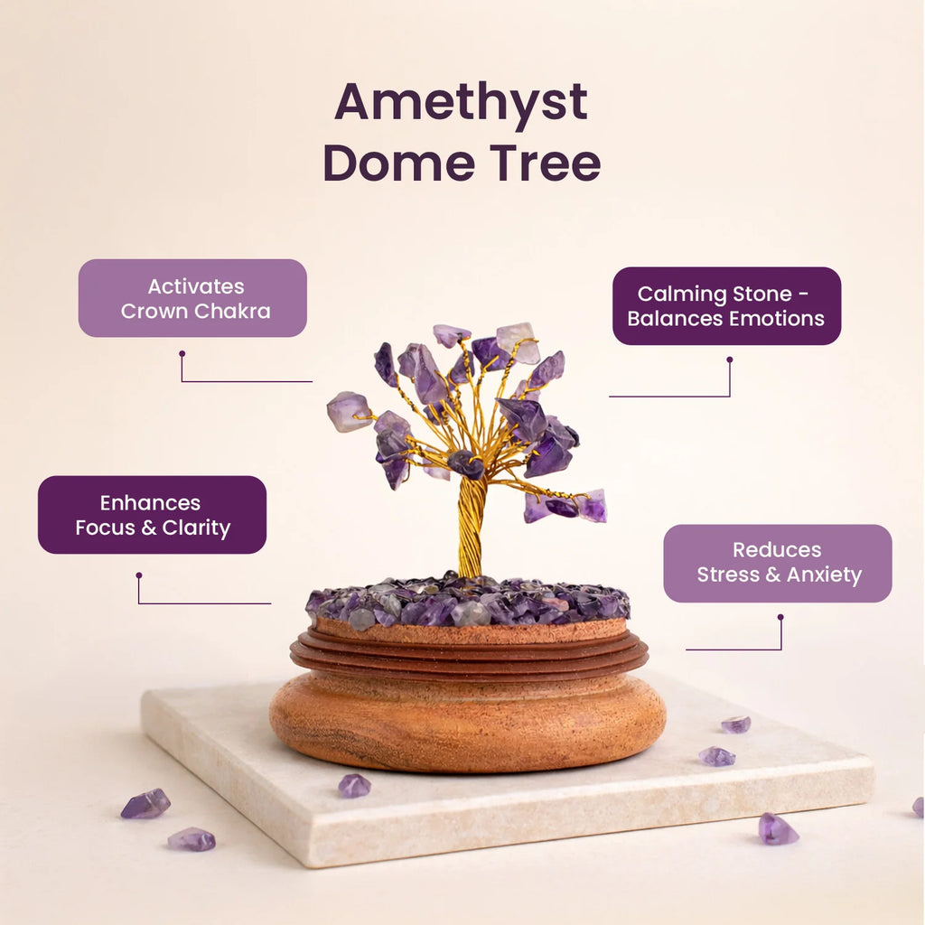 Amethyst Dome Tree  | VastuKosha by Acharya Anuj
