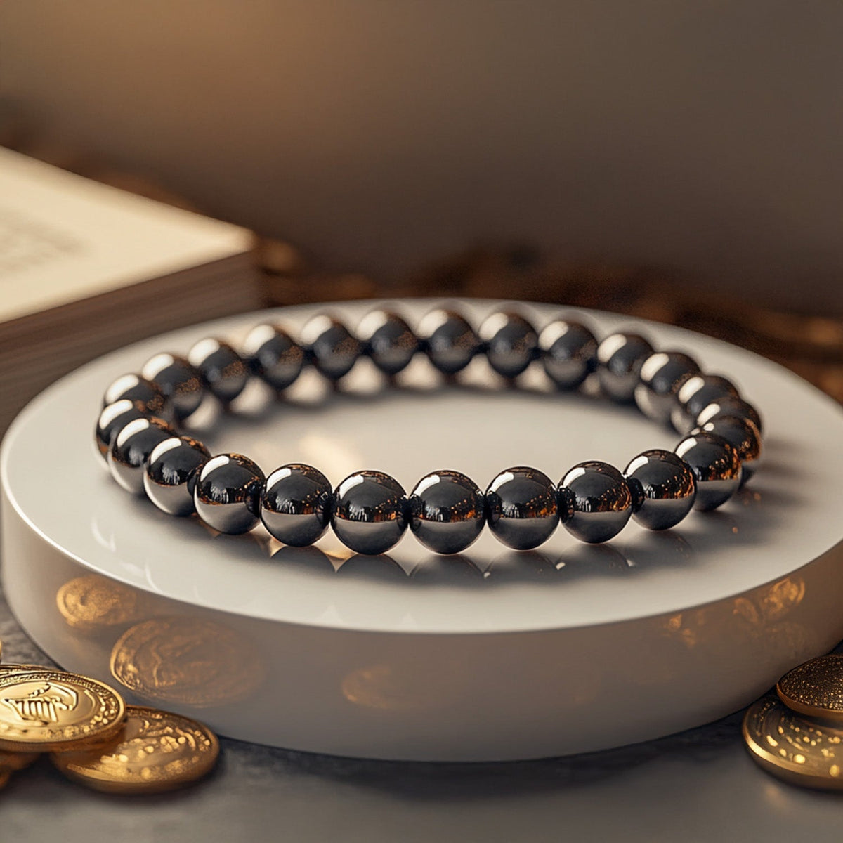 Rishikesh Siddh Rinn Mukti Bracelet (With Original  Silver Hematite) | VastuKosha by Acharya Anuj