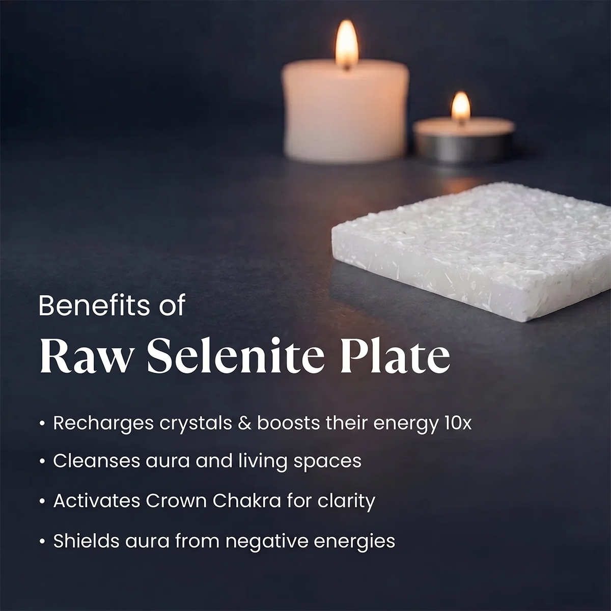 Pyrite Owl with Free Square Selenite Plate | VastuKosha by Acharya Anuj