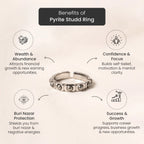 Pyrite Sun Ring | VastuKosha by Acharya Anuj