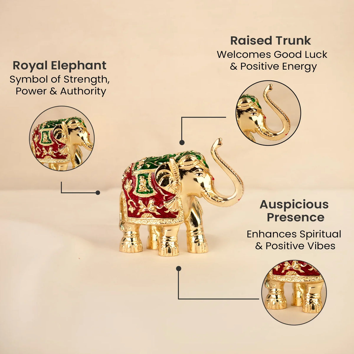 Airavat Dhan-Vridhi Elephant Idol | VastuKosha by Acharya Anuj