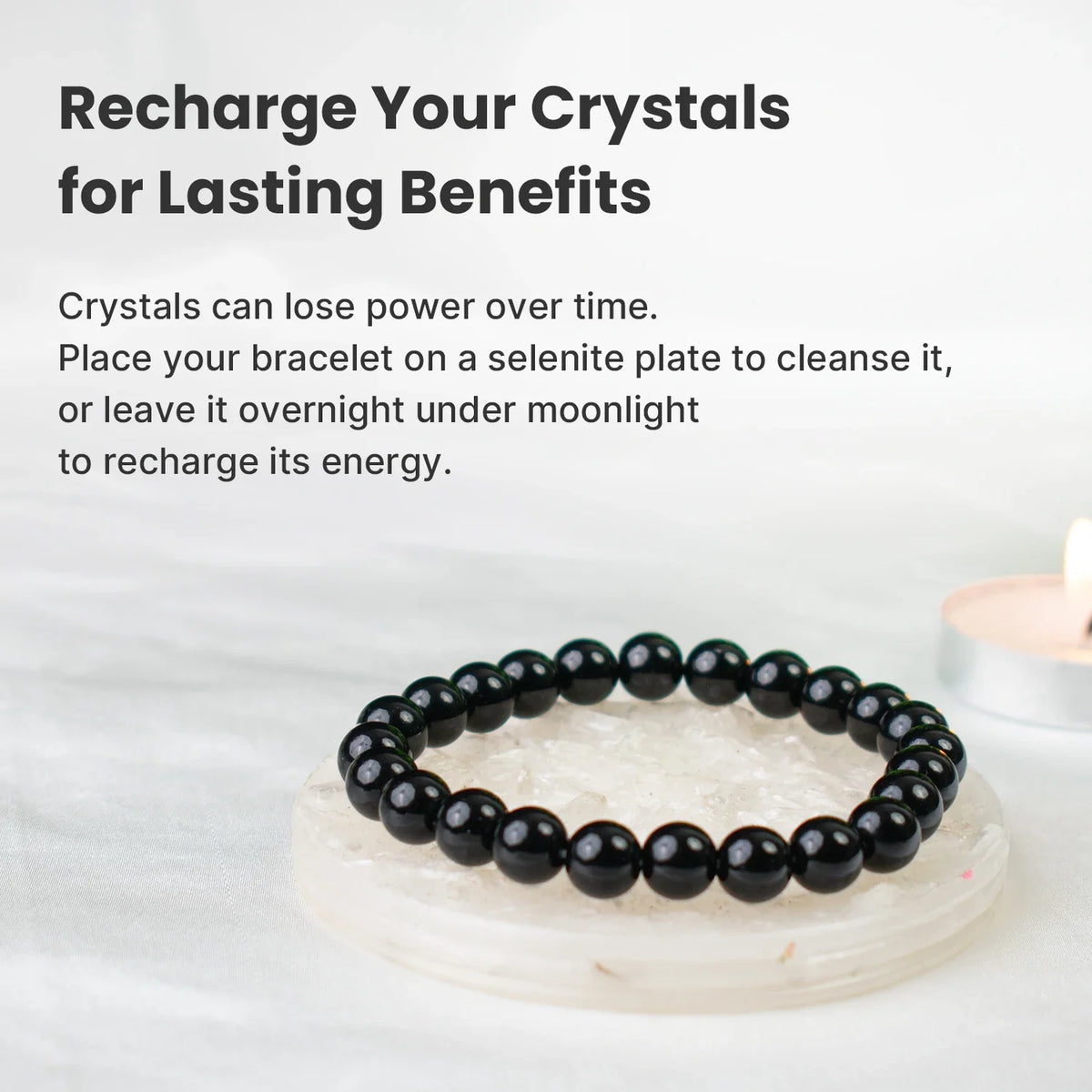 Black Obsidian Bracelet | VastuKosha by Acharya Anuj