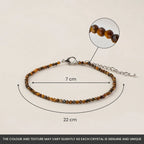 Tiger Eye Anklet | VastuKosha by Acharya Anuj