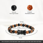 Rameshwaram Siddh Karthik Karungali Malai  Damru Bracelet | VastuKosha by Acharya Anuj