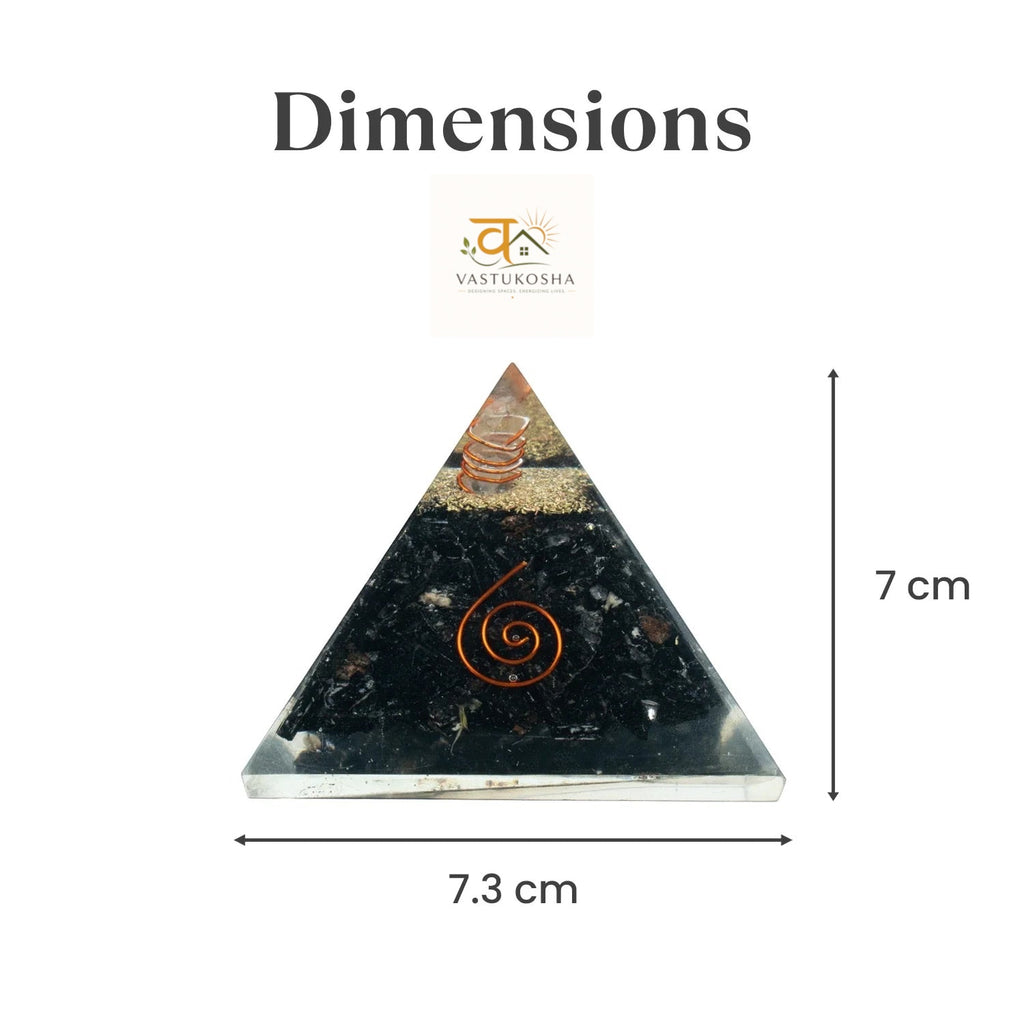 Black Obsidian Pyramid | VastuKosha by Acharya Anuj