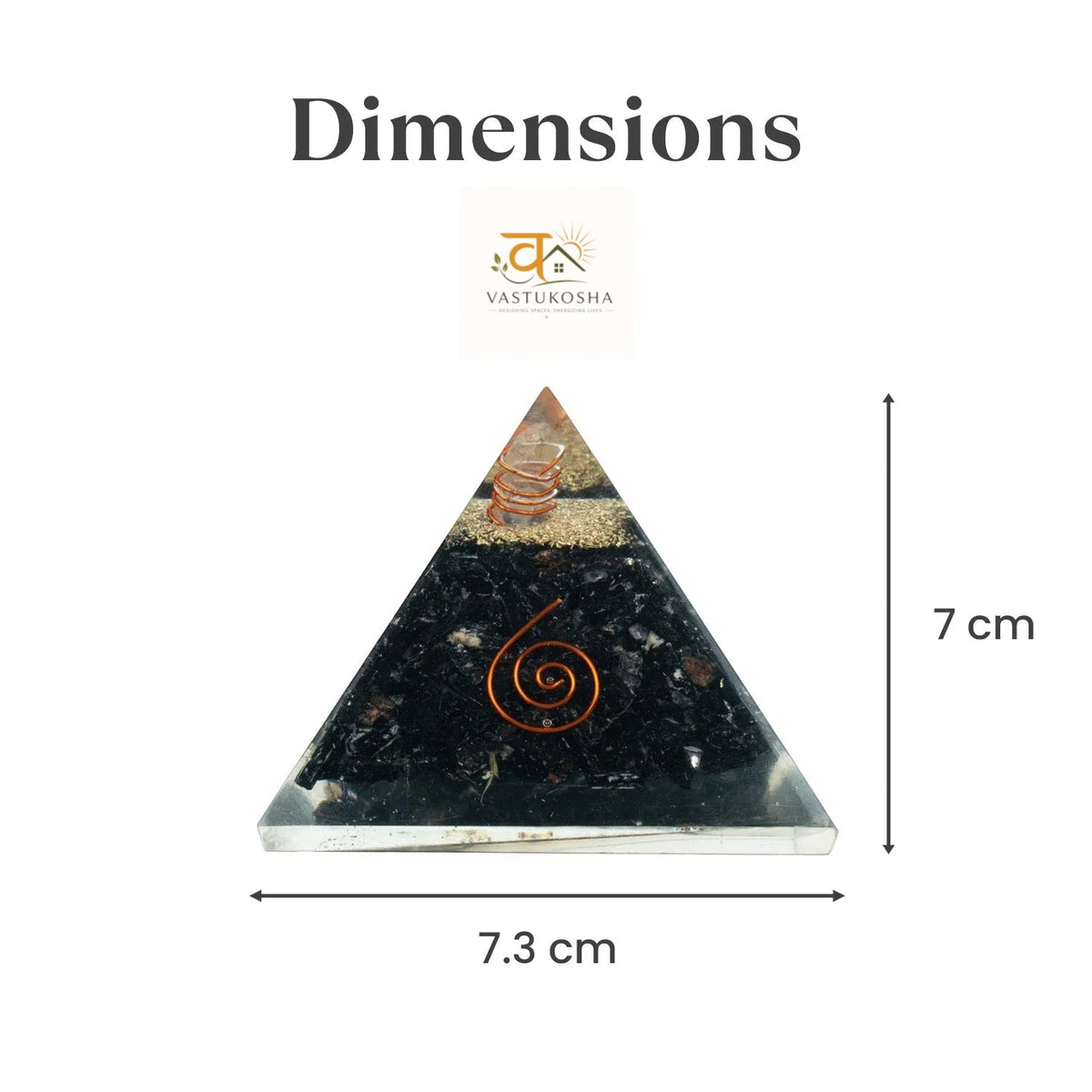 Black Obsidian Pyramid | VastuKosha by Acharya Anuj