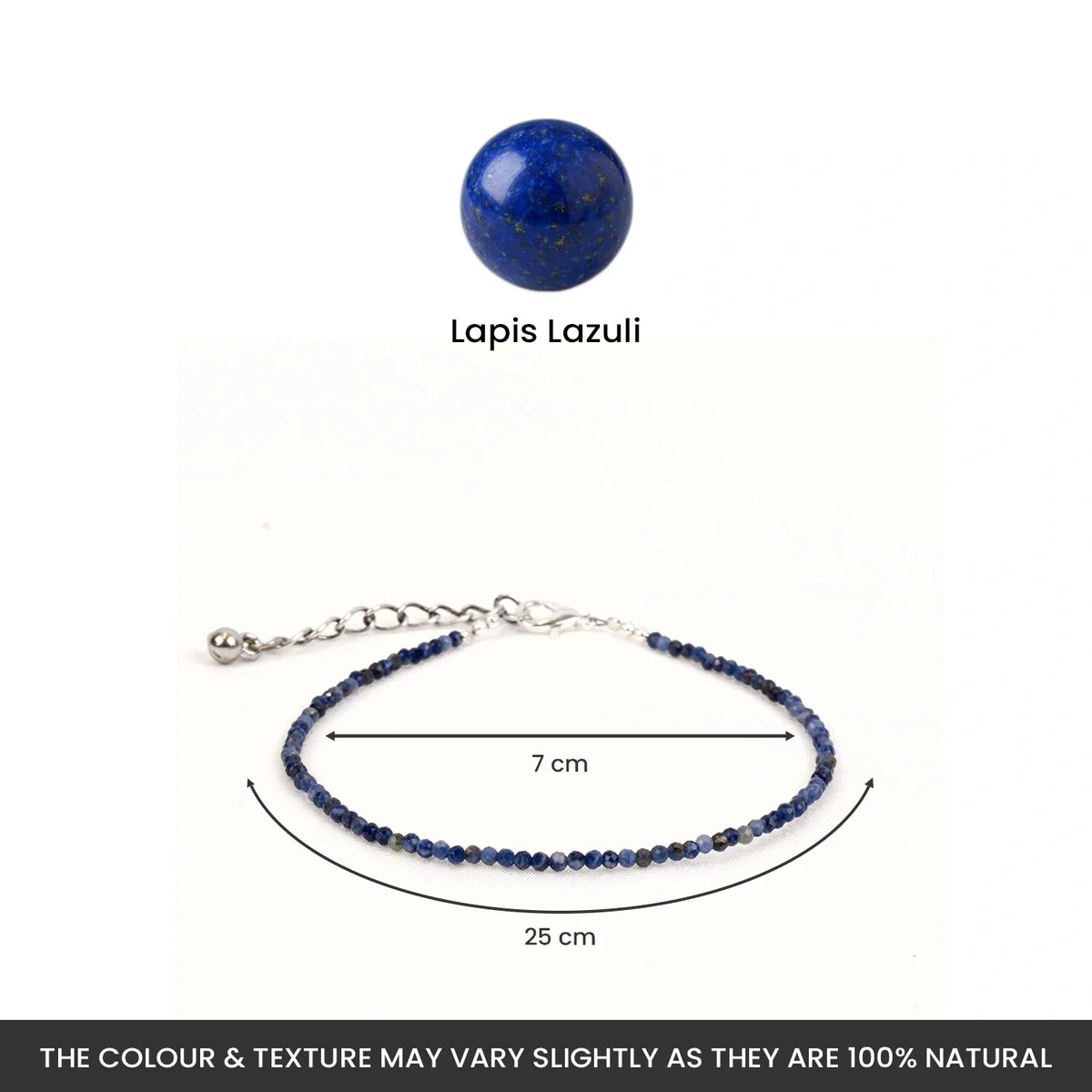 Lapis Lazuli Anklet | VastuKosha by Acharya Anuj