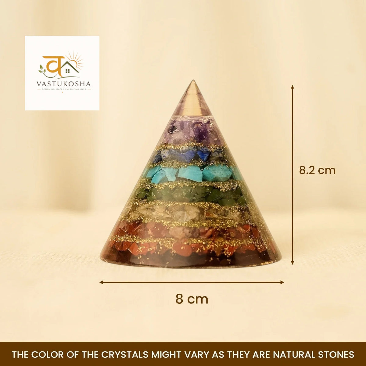7 Chakra Conical Pyramid | VastuKosha by Acharya Anuj