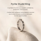 Pyrite Sun Ring | VastuKosha by Acharya Anuj