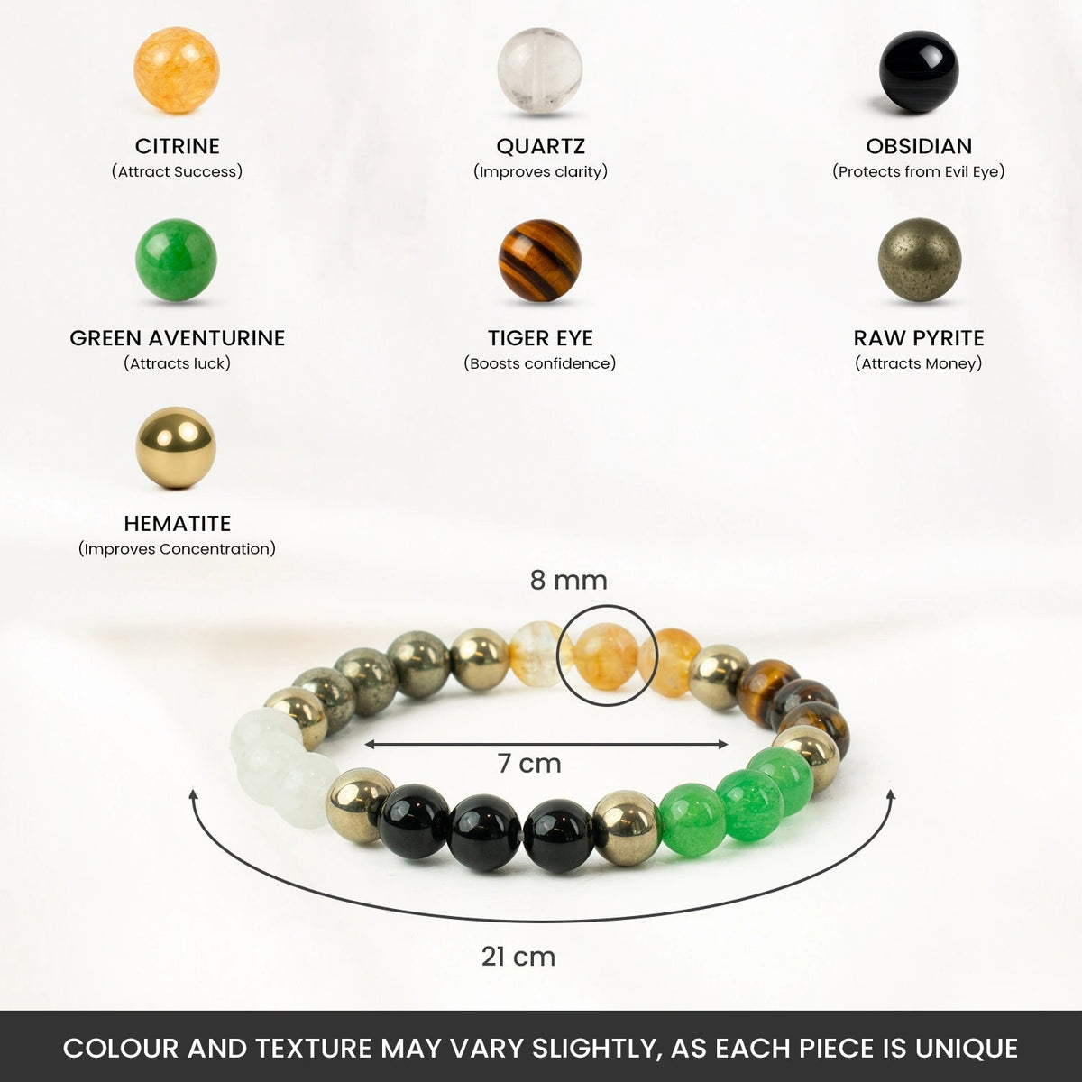 Dhan Lakshmi Bracelet with Free Raw Selenite Plate | VastuKosha by Acharya Anuj