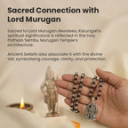 Rameshwaram Siddh Karthik Karungali Malai Murugan Vel Mala - 54 Beads | VastuKosha by Acharya Anuj