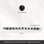 Metal Karungali Bracelet - Silver | VastuKosha by Acharya Anuj