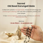 OM Bead Karungali Mala | VastuKosha by Acharya Anuj