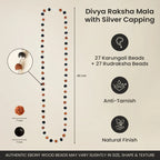 Divya Raksha Mala with Om bead Karungali Mala  | VastuKosha by Acharya Anuj