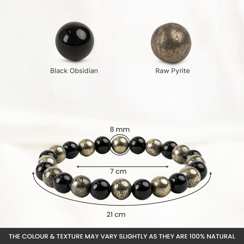 Richie Rich Bracelet with FREE Raw Selenite Plate | VastuKosha by Acharya Anuj