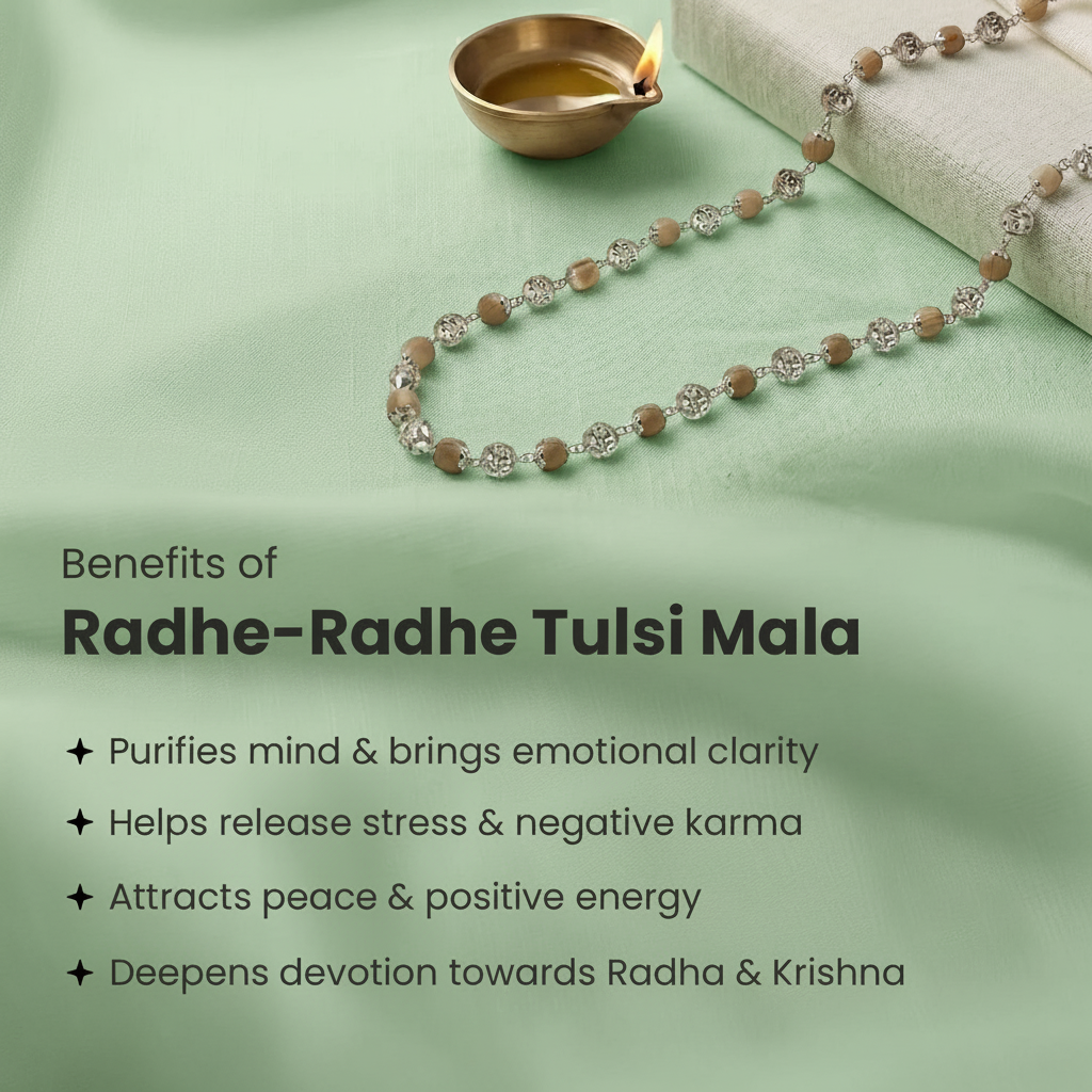 Radhe-Radhe Tulsi Mala | VastuKosha by Acharya Anuj