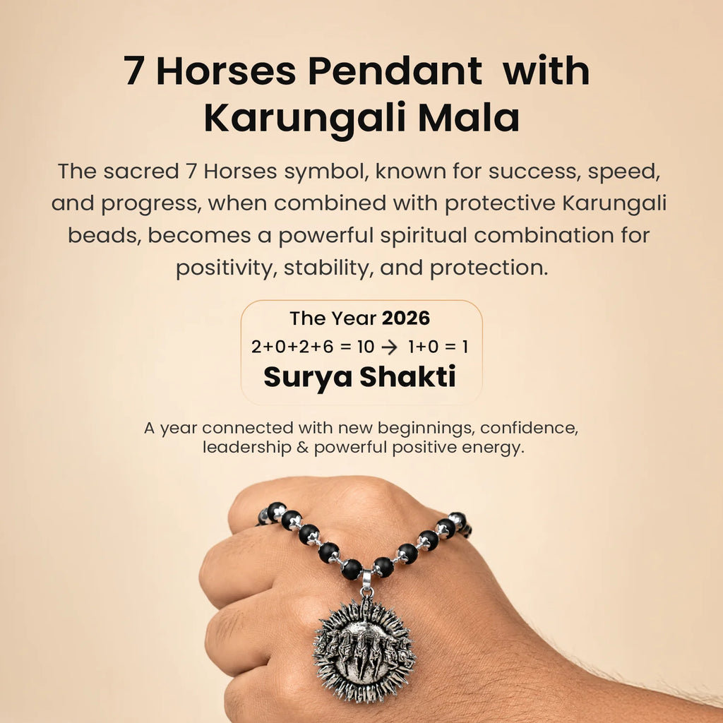 7 Horses Karungali Mala | VastuKosha by Acharya Anuj