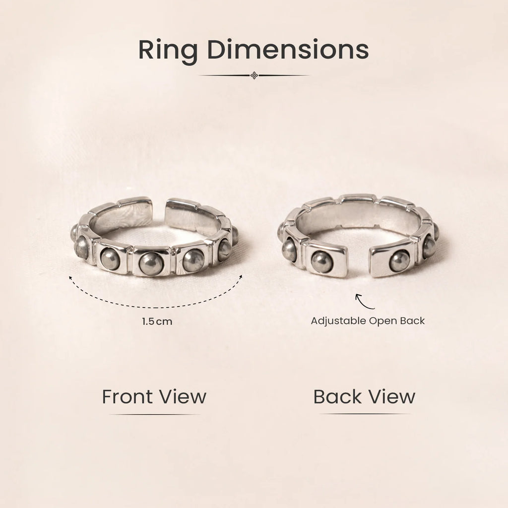 Pyrite Sun Ring | VastuKosha by Acharya Anuj